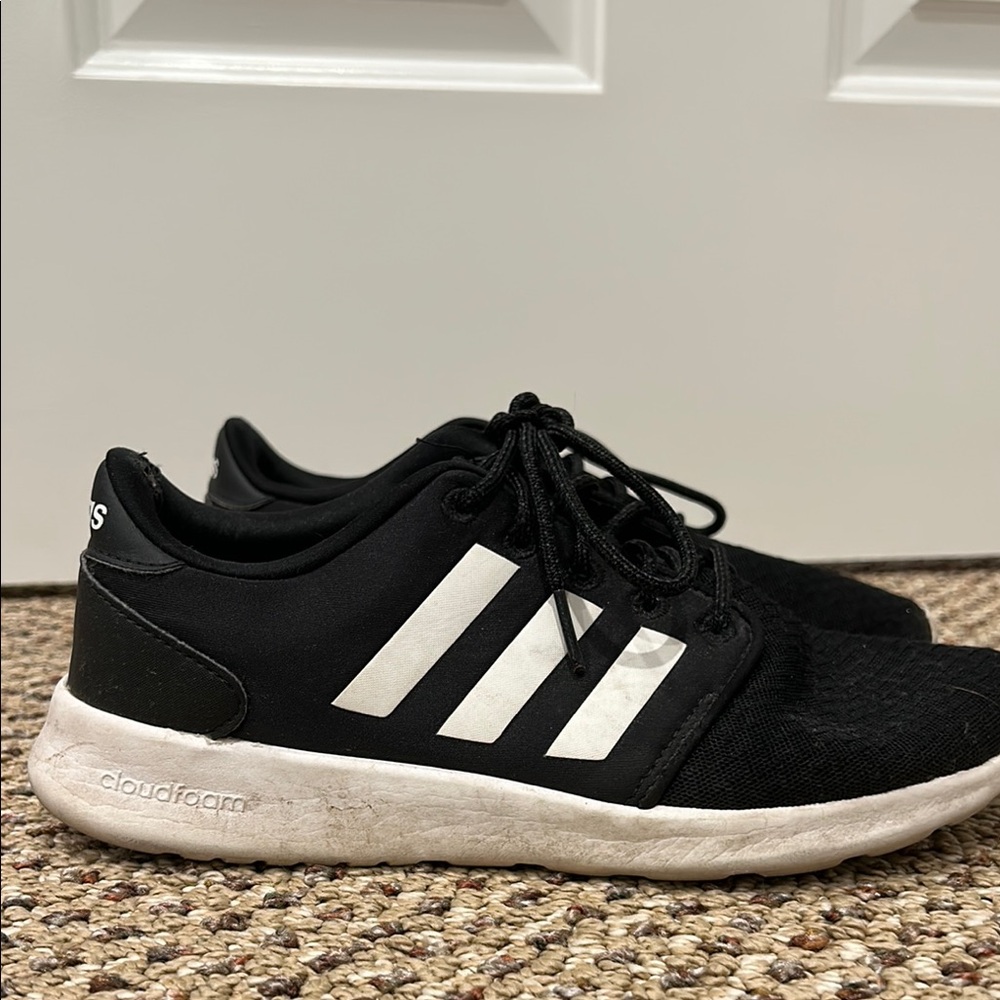 Adidas Black and White Sneakers